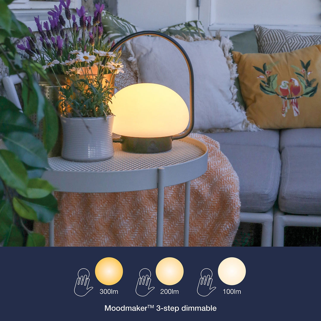 Langaton LED Lamppu Ladattava Valaisin Kompakti Muotoilu 4