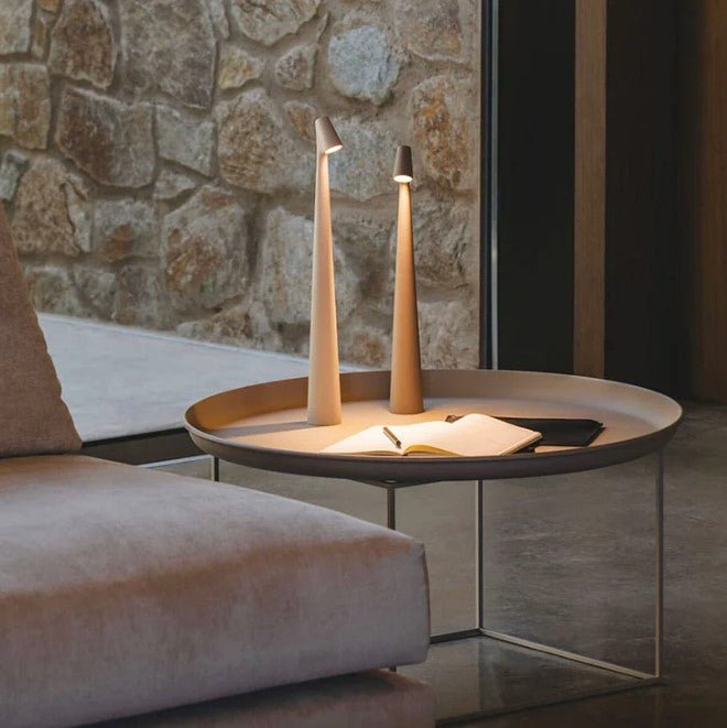 Langaton LED Lamppu USB-Ladattava Säädettävä Kirkkaus Alumiini 3