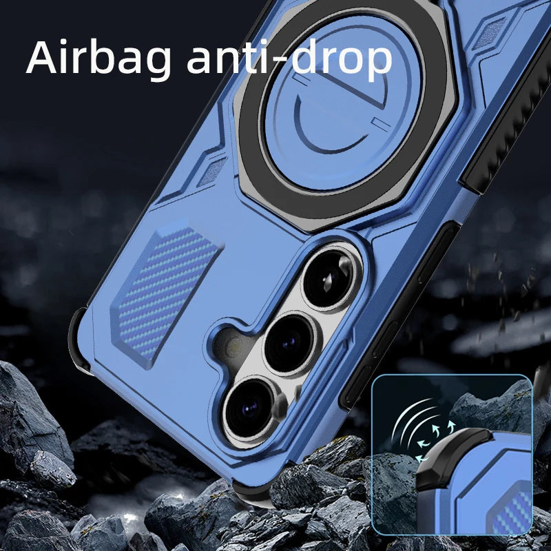 Langaton Lataus Kotelo Samsung Galaxy A-sarjalle Moderni Suoja 3