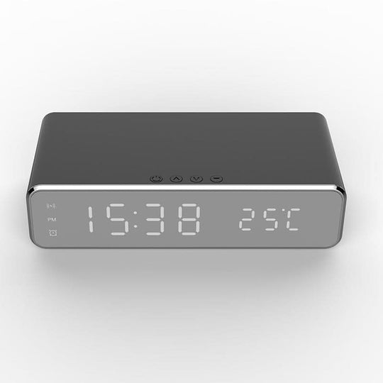 Langaton Laturi LED-herätyskello Modernilla Designilla 6