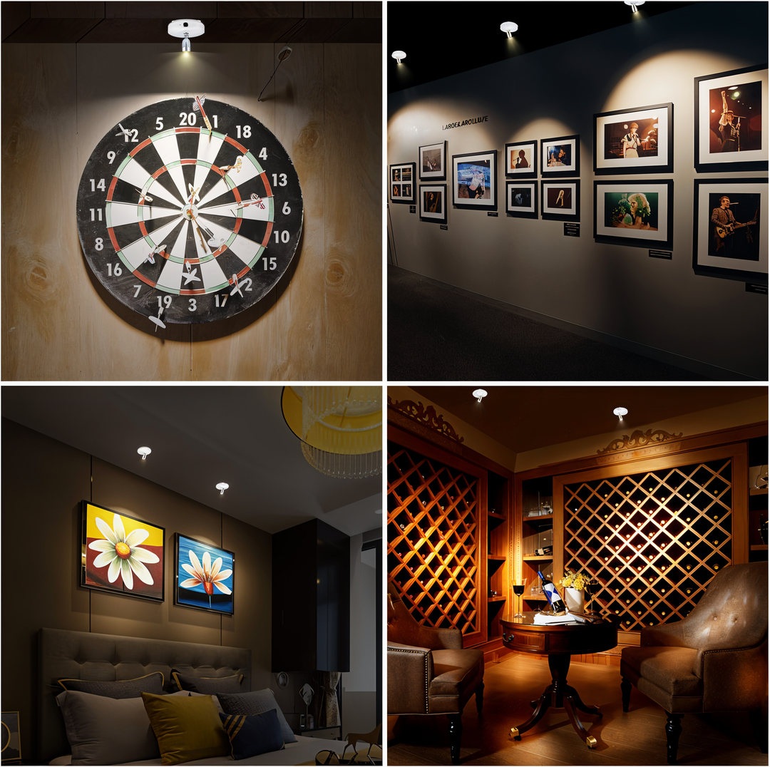 Langaton Mini LED -valokeila Moderni Muotoilu 5