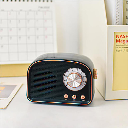 Langaton Retro Radio Bluetooth -kaiutin 5