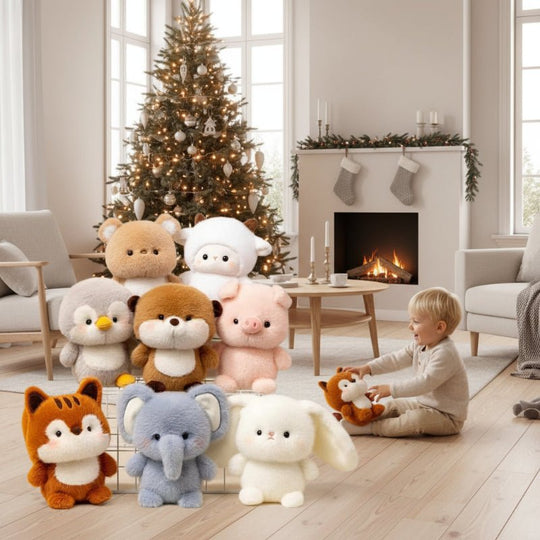 Lapsille Suunniteltu Pehmoeläinsetti 1