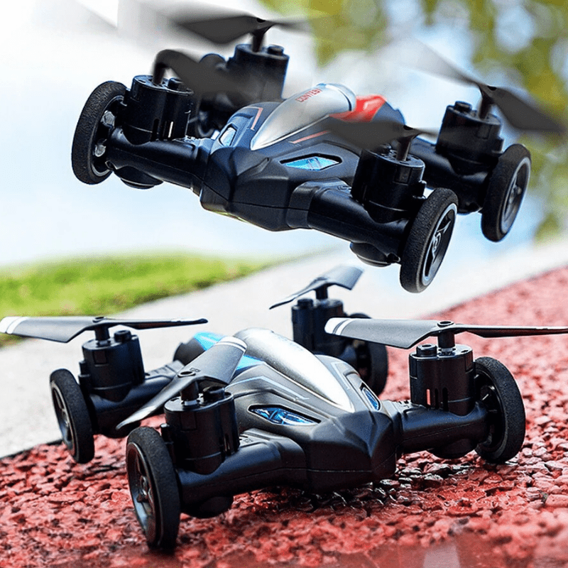 Lapsille suunnattu 2-in-1 kauko-ohjattava ajoneuvo ja drone 3