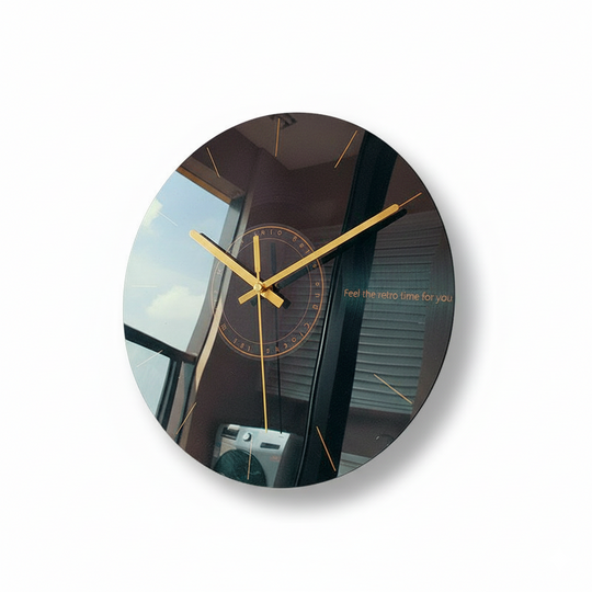 Lasiseinäkello Moderni Design 0