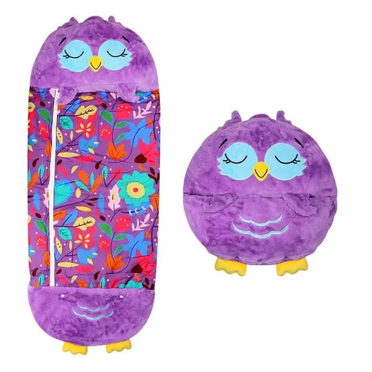 Lasten 2-in-1 Pehmolelu Makuupussi 6