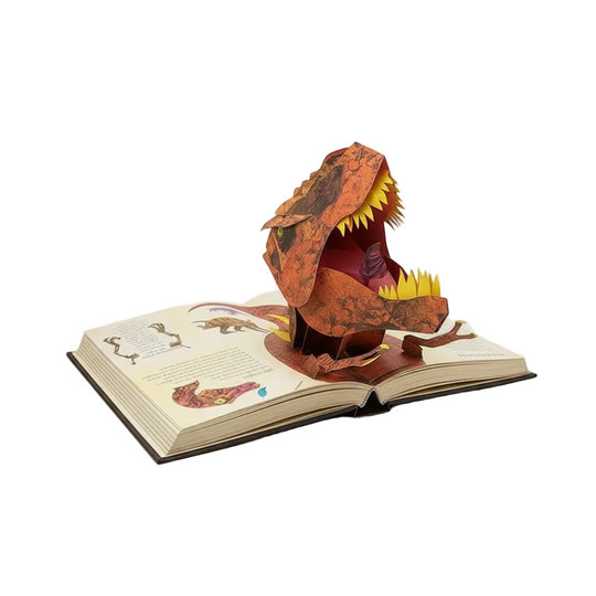 Lasten 3D-ponnahduskirja Dinosaurukset 0