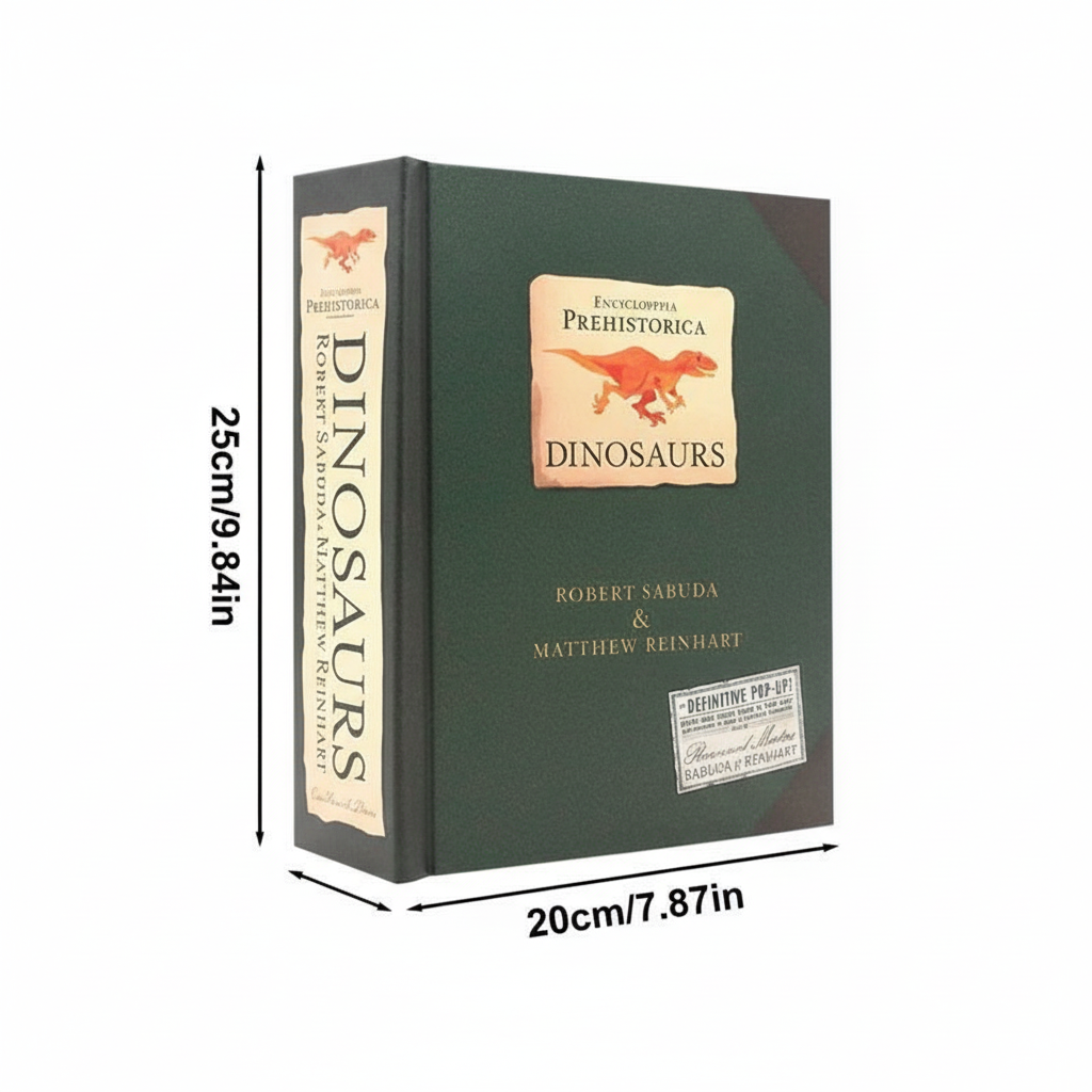 Lasten 3D-ponnahduskirja Dinosaurukset 7