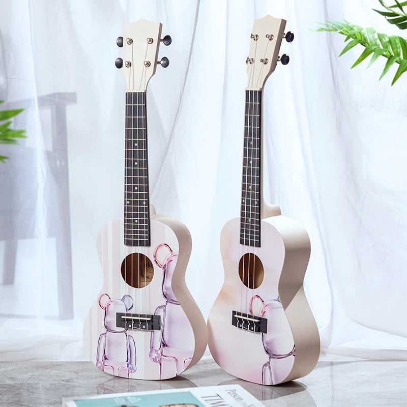 Lasten Akustinen Ukulele Kevyt ja Helppokäyttöinen 1
