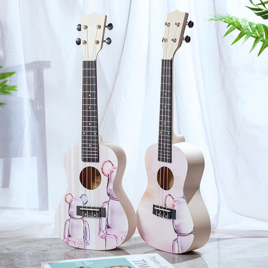 Lasten Akustinen Ukulele Kevyt ja Helppokäyttöinen 1
