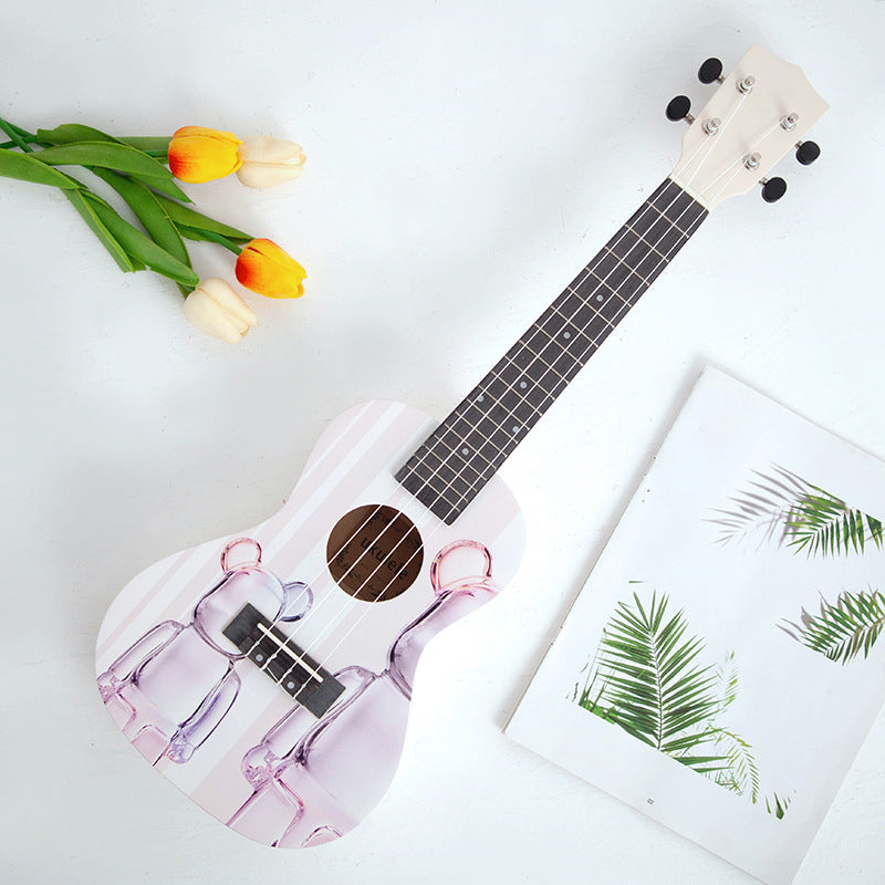 Lasten Akustinen Ukulele Kevyt ja Helppokäyttöinen 2