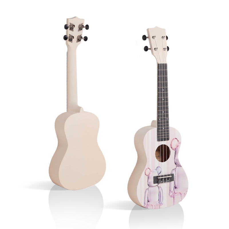 Lasten Akustinen Ukulele Kevyt ja Helppokäyttöinen 5