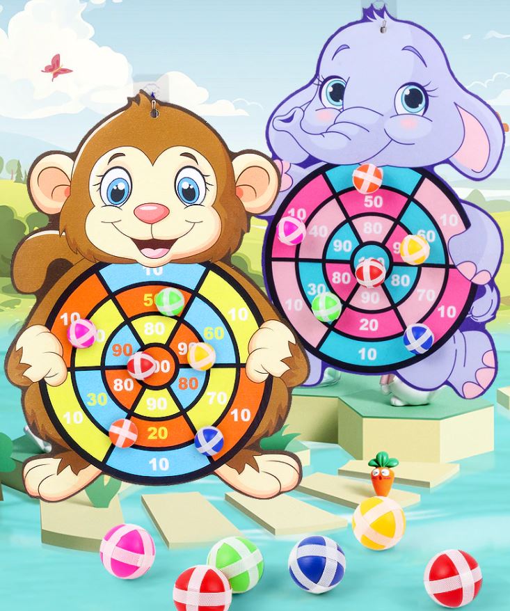 Lasten Dartboard Pelilauta Hauska ja Turvallinen Peli 2