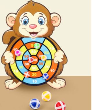 Lasten Dartboard Pelilauta Hauska ja Turvallinen Peli 6