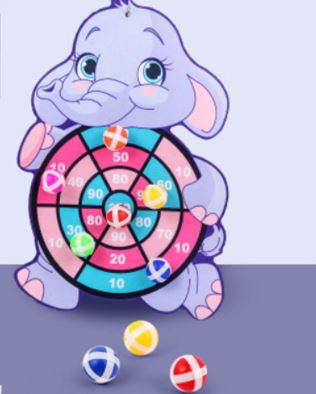 Lasten Dartboard Pelilauta Hauska ja Turvallinen Peli 8