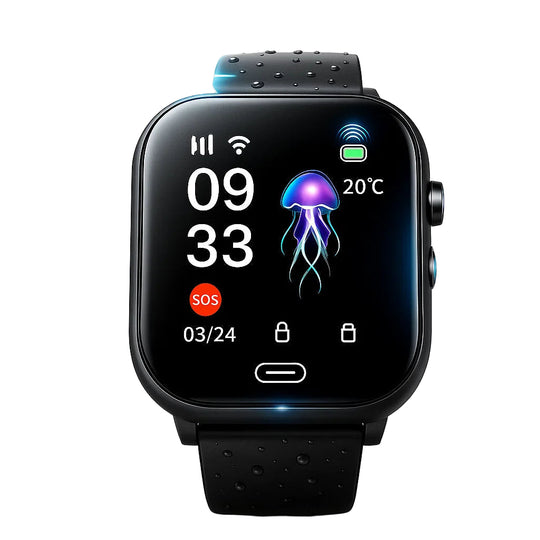 Lasten GPS-älykello Videopuheluilla 0