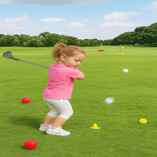 Lasten Golfsetti Säädettävillä Teleskooppimailoilla 0