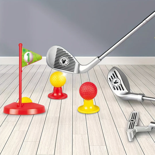 Lasten Golfsetti Säädettävillä Teleskooppimailoilla 6