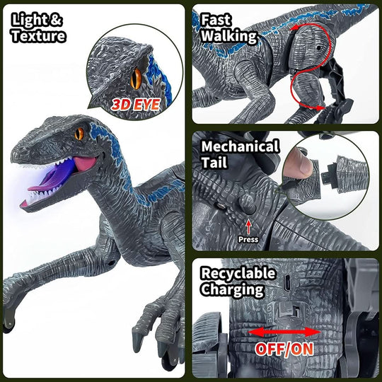 Lasten Interaktiivinen Dinosaurus Valolla ja Äänellä 5