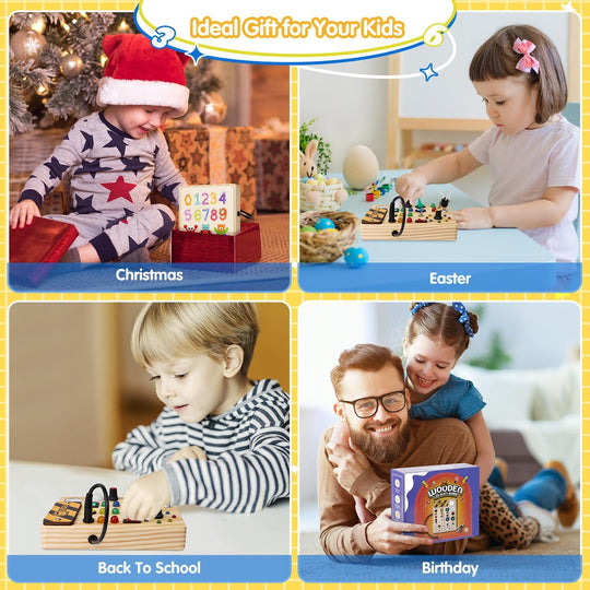 Lasten Interaktiivinen Montessori-lauta 6