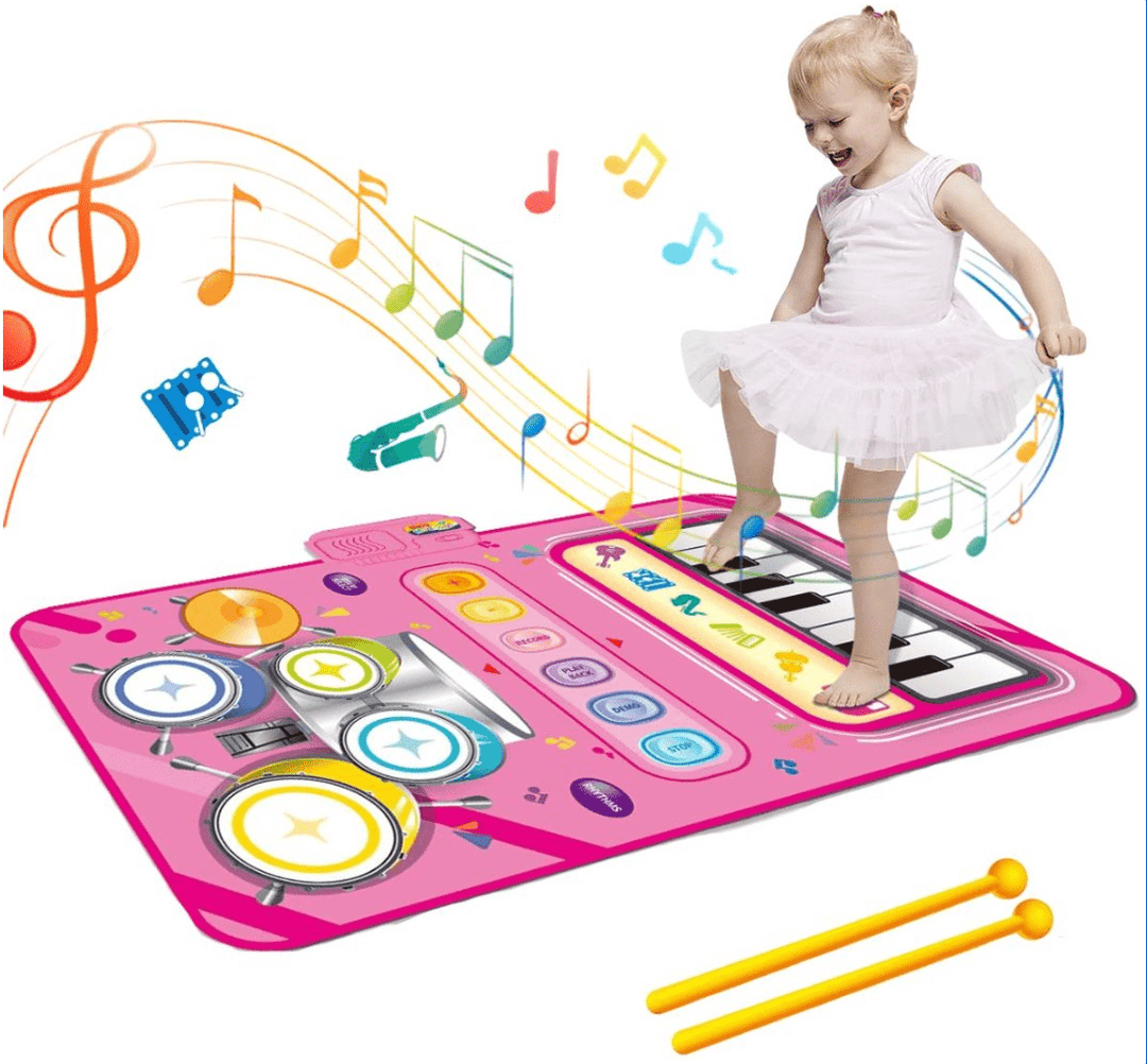 Lasten Interaktiivinen Musiikkimatto Viidellä Instrumentilla 0