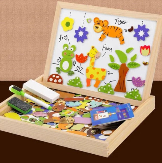 Lasten Kaksipuolinen Piirustuslautasetti 7