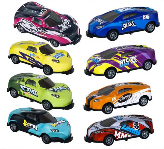 Lasten Kilpa-auto Setti Monivärinen 0