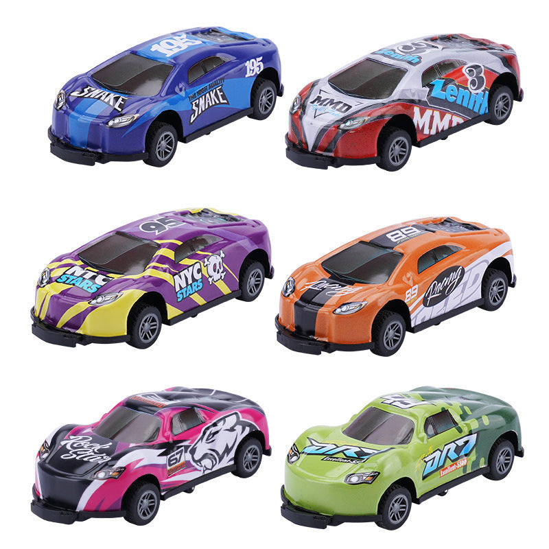 Lasten Kilpa-auto Setti Monivärinen 1