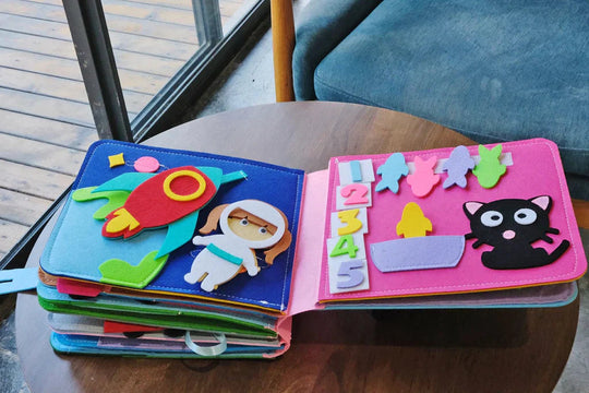 Lasten Kirjat Montessori-Seikkailukirja Interaktiivisilla Tarinoilla 2-5-vuotiaille 5