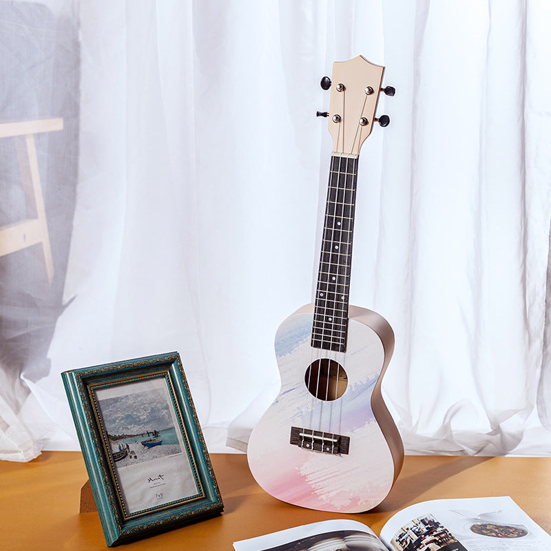 Lasten Koristeellinen Ukulele Kevyt ja Kannettava 2