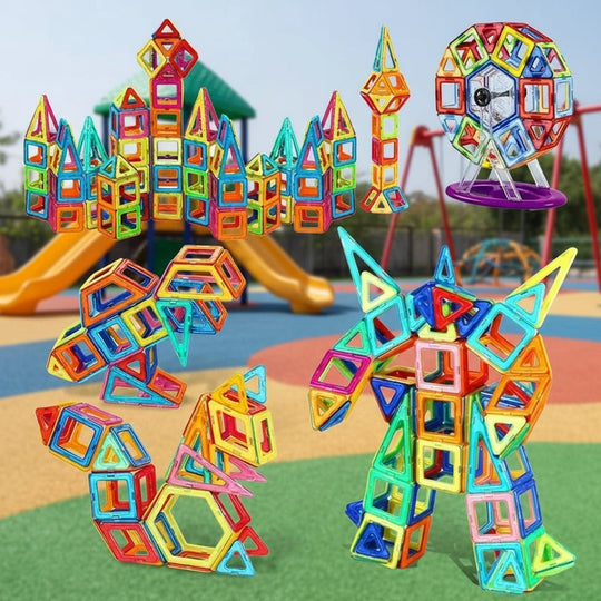 Lasten Magneettinen Rakennuspalikkasarja FUNNIBLOX 4