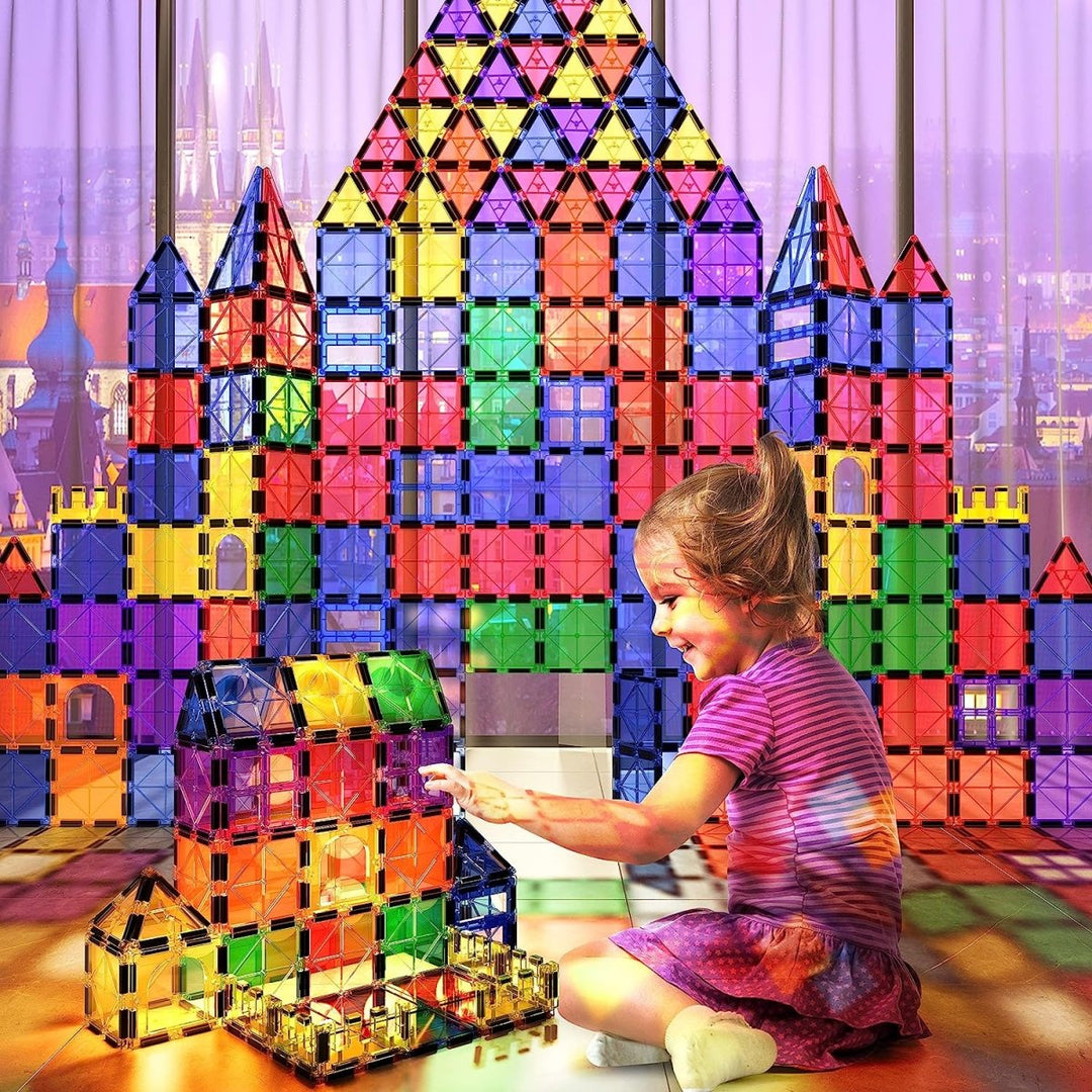 Lasten Magneettiset Rakennuspalikat Montessori-tyylillä 40 Kappaletta 1