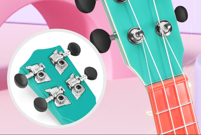 Lasten Mini Ukulele Dinosaurusteemalla Leikkisä Soitin 1