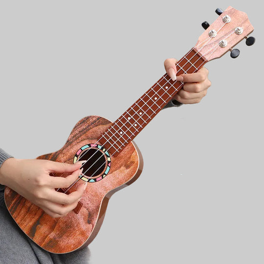 Lasten Mini Ukulele Dinosaurusteemalla Leikkisä Soitin 5