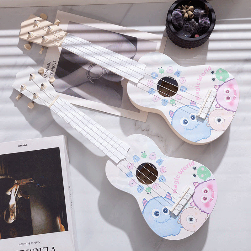 Lasten Mini Ukulele Värikäs Design 2