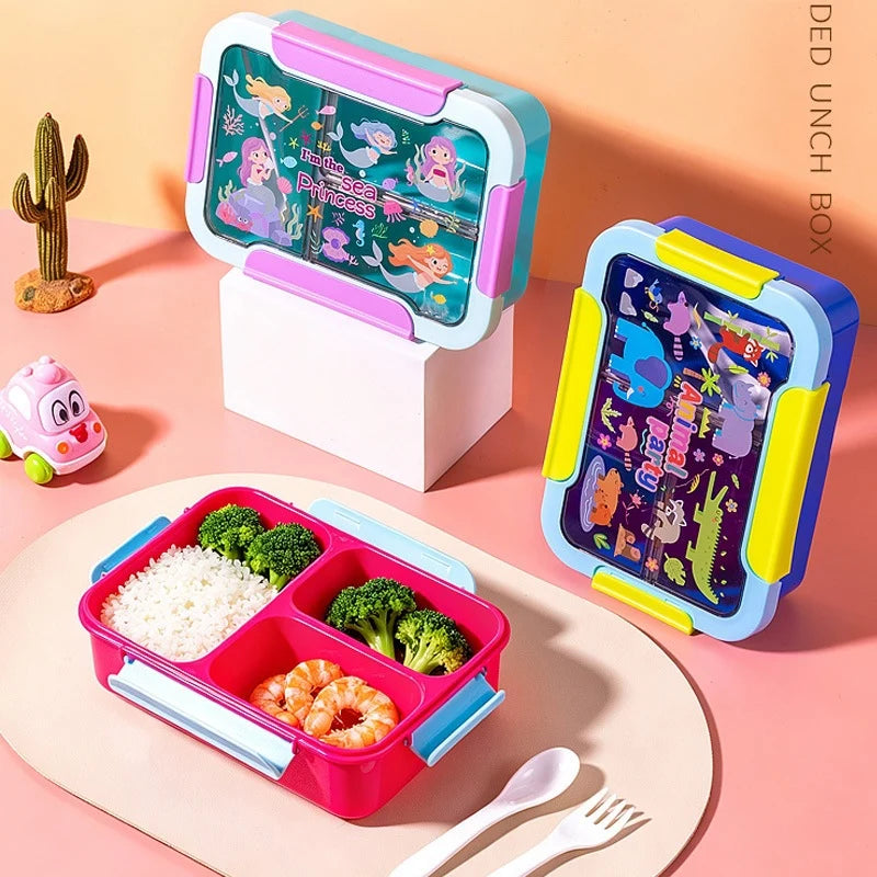 Lasten Moniosainen Bento-eväsrasia Hauskalla Teemalla 1