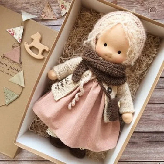 Lasten Pehmeä Puuvillanukke Kawaii Design 15