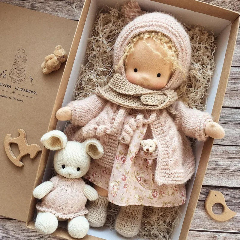 Lasten Pehmeä Puuvillanukke Kawaii Design 17