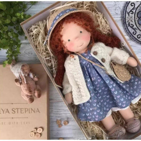 Lasten Pehmeä Puuvillanukke Kawaii Design 20