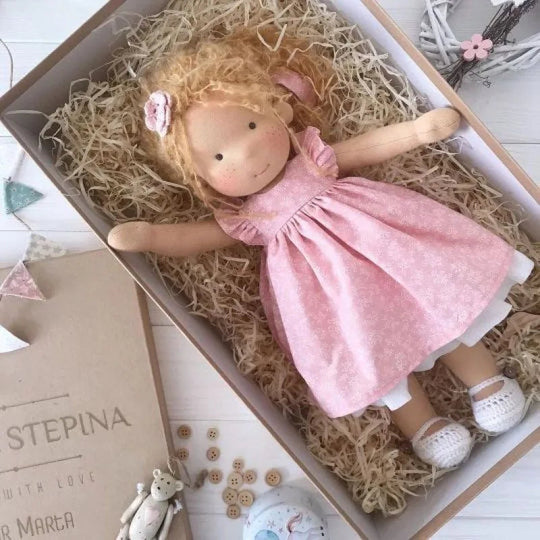 Lasten Pehmeä Puuvillanukke Kawaii Design 22