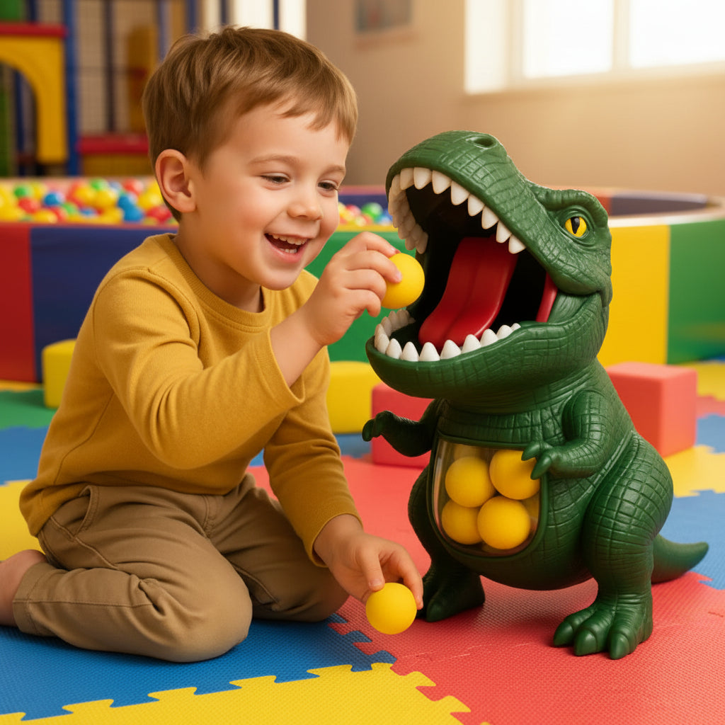 Lasten Peli Dinosaurusteemainen Ammuntapeli Aktiiviseen Leikkiin 1