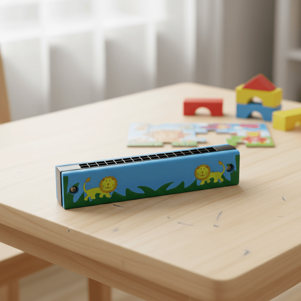 Lasten Puinen Huuliharppu Musiikin Aloittamiseen 0
