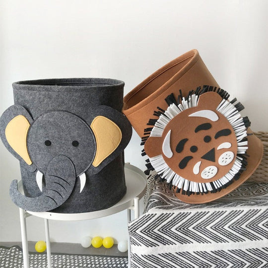 Lasten Pyykkikori Safari Eläinaiheella 2