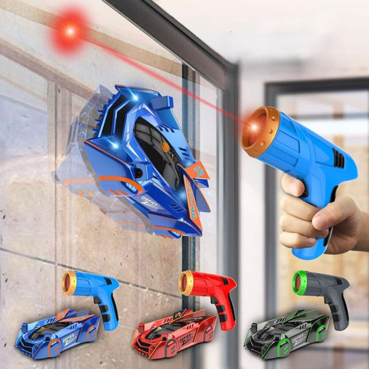 Lasten RC Auto Seinäkiipeily Laserohjauksella 360° Tempuilla 4