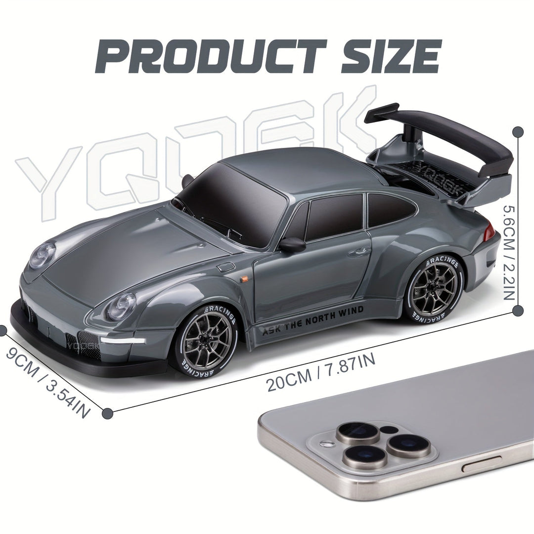 Lasten RC Drift Auto LED-valoilla 4WD 1