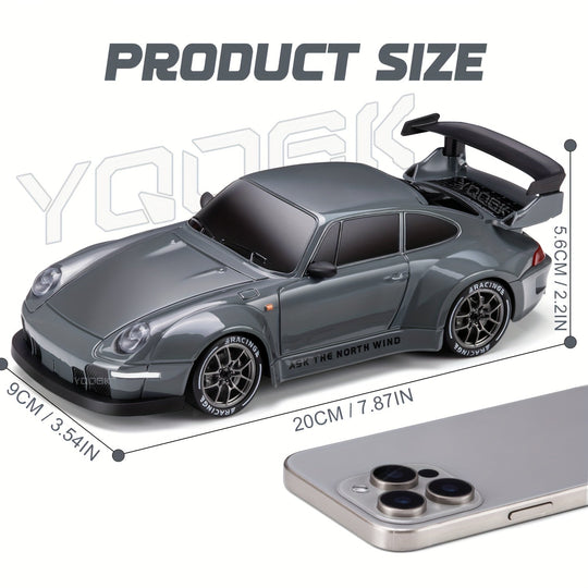 Lasten RC Drift Auto LED-valoilla 4WD 1