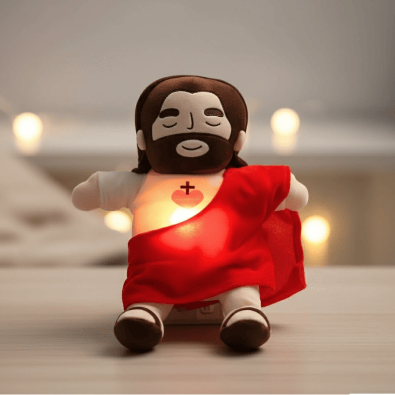 Lasten Rauhoittava Jeesus Pehmolelu Unikumppani 0