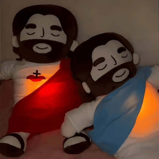 Lasten Rauhoittava Jeesus Pehmolelu Unikumppani 2