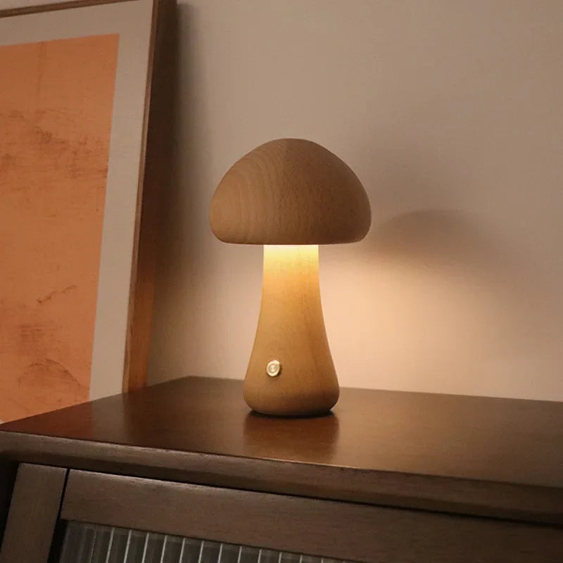 Lasten Sienimuotoinen Lamppu Touch Control LED 11