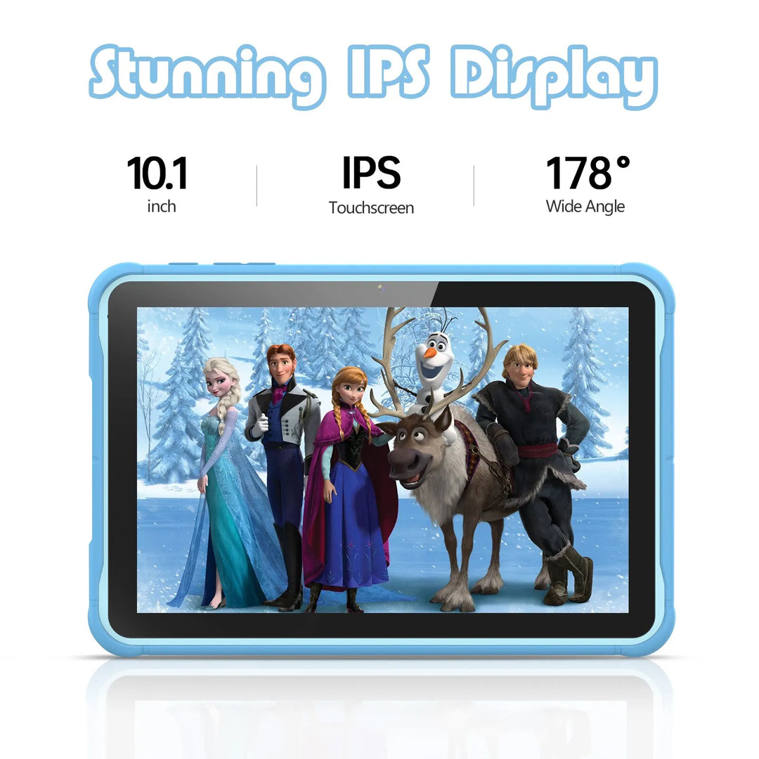 Lasten Tabletti 10 Tuumaa Android 13 Quad Core 2GB RAM 64GB ROM 2